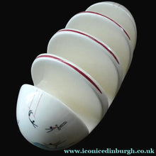 Load image into Gallery viewer, 1950s Beswick CIRCUS PATTERN Ceramic Toast Rack
