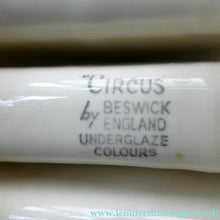 Load image into Gallery viewer, 1950s Beswick CIRCUS PATTERN Ceramic Toast Rack
