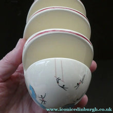 Load image into Gallery viewer, 1950s Beswick CIRCUS PATTERN Ceramic Toast Rack
