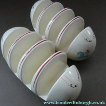 Load image into Gallery viewer, 1950s Beswick CIRCUS PATTERN Ceramic Toast Rack
