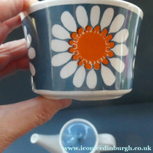 Load image into Gallery viewer, 1970s DAISY Turi Design Coffee Pot, Milk Jug and Sugar Bowl for Figgjo Flint, Norway
