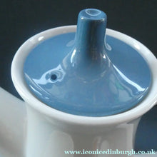 Load image into Gallery viewer, 1970s DAISY Turi Design Coffee Pot, Milk Jug and Sugar Bowl for Figgjo Flint, Norway
