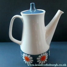 Load image into Gallery viewer, 1970s DAISY Turi Design Coffee Pot, Milk Jug and Sugar Bowl for Figgjo Flint, Norway
