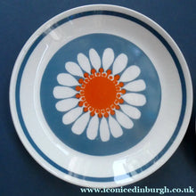 Load image into Gallery viewer, 1970s DAISY Turi Design TRIO (Cup, Saucer and Side Plate). Daisy Pattern for Figgjo Flint, Norway
