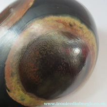 Load image into Gallery viewer, Fabulous 1970s Glazes and Pattern. EASTERN EUROPEAN/ CZECH Ceramic Vase with Paper Label on the Base
