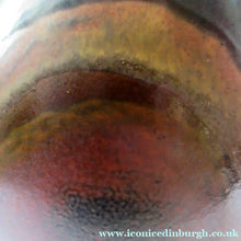 Load image into Gallery viewer, Fabulous 1970s Glazes and Pattern. EASTERN EUROPEAN/ CZECH Ceramic Vase with Paper Label on the Base
