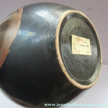 Load image into Gallery viewer, Fabulous 1970s Glazes and Pattern. EASTERN EUROPEAN/ CZECH Ceramic Vase with Paper Label on the Base
