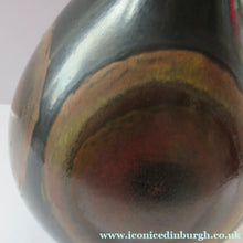 Load image into Gallery viewer, Fabulous 1970s Glazes and Pattern. EASTERN EUROPEAN/ CZECH Ceramic Vase with Paper Label on the Base
