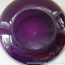 Load image into Gallery viewer, 19th Century Amethyst or Purple Hand Blown Glass Finger Bowl c 1830
