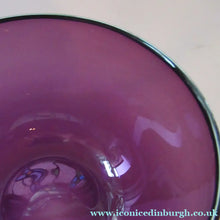 Load image into Gallery viewer, 19th Century Amethyst or Purple Hand Blown Glass Finger Bowl c 1830
