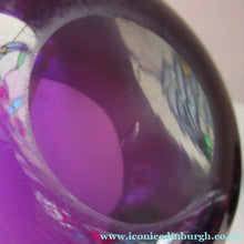 Load image into Gallery viewer, 19th Century Amethyst or Purple Hand Blown Glass Finger Bowl c 1830
