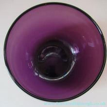 Load image into Gallery viewer, 19th Century Amethyst or Purple Hand Blown Glass Finger Bowl c 1830
