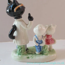 Load image into Gallery viewer, 1950s 1960s Goebel Comical Cats Doctor or Dentist with Patients Alert Staehle
