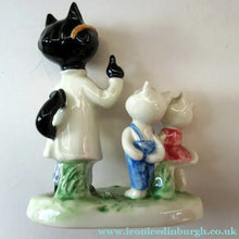 Load image into Gallery viewer, 1950s 1960s Goebel Comical Cats Doctor or Dentist with Patients Alert Staehle
