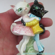 Load image into Gallery viewer, 1960s 1950s Goebel Figurine Comical Dancing Cats by Albert Staehle
