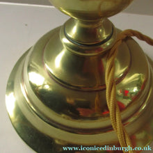 Load image into Gallery viewer, Antique Brass GEC Desk Lamp Pump Lamp Rewired
