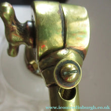 Load image into Gallery viewer, Antique Brass GEC Desk Lamp Pump Lamp Rewired
