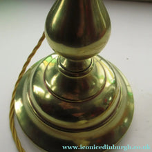 Load image into Gallery viewer, Antique Brass GEC Desk Lamp Pump Lamp Rewired
