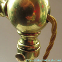 Load image into Gallery viewer, Antique Brass GEC Desk Lamp Pump Lamp Rewired
