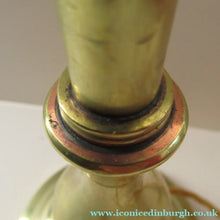 Load image into Gallery viewer, Antique Brass GEC Desk Lamp Pump Lamp Rewired
