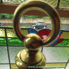 Load image into Gallery viewer, Antique Brass GEC Desk Lamp Pump Lamp Rewired
