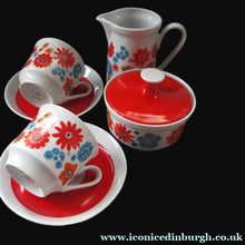 Load image into Gallery viewer, 1960s German Flower Power Porcelain Coffee Set
