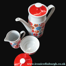 Load image into Gallery viewer, 1960s German Flower Power Porcelain Coffee Set
