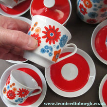 Load image into Gallery viewer, 1960s German Flower Power Porcelain Coffee Set
