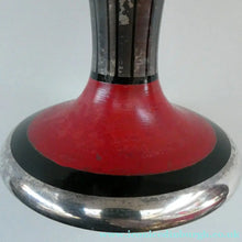 Load image into Gallery viewer,  FRENCH Art Deco HEM Black Glass Vase by Michel Herman : 10 3/4 inches
