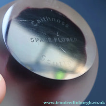 Load image into Gallery viewer, Fabulous LIMITED EDITION Scottish Caithness Glass Paperweight: Space Flower by Colin Terris; 1976
