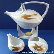 Load image into Gallery viewer, Friesland Porcelain Teaset. Golden Dream Decoration
