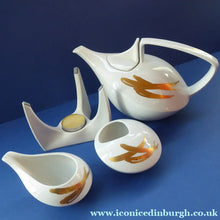 Load image into Gallery viewer, Friesland Porcelain Teaset. Golden Dream Decoration
