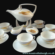 Load image into Gallery viewer, Friesland Porcelain Teaset. Golden Dream Decoration
