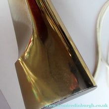 Load image into Gallery viewer, Huge Space Age 1960s Desk or Table Lamp. Two Tone Gold Coloured Metal
