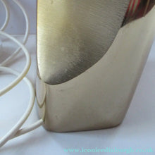 Load image into Gallery viewer, Huge Space Age 1960s Desk or Table Lamp. Two Tone Gold Coloured Metal

