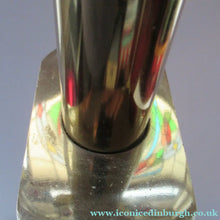 Load image into Gallery viewer, Huge Space Age 1960s Desk or Table Lamp. Two Tone Gold Coloured Metal
