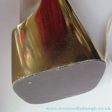 Load image into Gallery viewer, Huge Space Age 1960s Desk or Table Lamp. Two Tone Gold Coloured Metal
