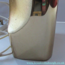 Load image into Gallery viewer, Huge Space Age 1960s Desk or Table Lamp. Two Tone Gold Coloured Metal
