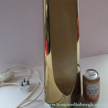 Load image into Gallery viewer, Huge Space Age 1960s Desk or Table Lamp. Two Tone Gold Coloured Metal
