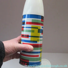 Load image into Gallery viewer, 1960s VAX Thermos Flask or Vaccum Flask. Geometric Abstract Pattern
