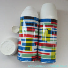 Load image into Gallery viewer, 1960s VAX Thermos Flask or Vaccum Flask. Geometric Abstract Pattern

