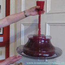 Load image into Gallery viewer, Vintage 1960s Italian Space Age Flying Saucer Pull Down LIght Shade
