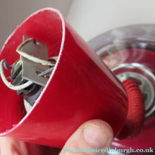 Load image into Gallery viewer, Vintage 1960s Italian Space Age Flying Saucer Pull Down LIght Shade
