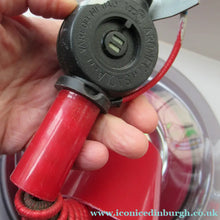 Load image into Gallery viewer, Vintage 1960s Italian Space Age Flying Saucer Pull Down LIght Shade
