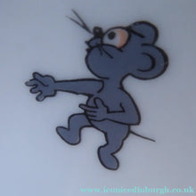 Load image into Gallery viewer, FELIX the CAT Shallow Bowl. RARE Vintage 1960s German Wintering Pottery Dish
