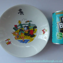 Load image into Gallery viewer, FELIX the CAT Shallow Bowl. RARE Vintage 1960s German Wintering Pottery Dish
