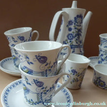 Load image into Gallery viewer, FIGGJO FLINT 1960s Norwegian Turi LOTTE Complete Coffee Set. Pot, Milk and Sugar, Six Cups and Saucers
