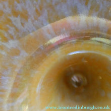 Load image into Gallery viewer, Fine 1930s RUSKIN POTTERY Candlestick with Yellow and Pale Blue Lustre Glazes
