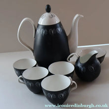Load image into Gallery viewer, Fine 1950s FOLEY DOMINO Bone China Coffee Set. Designed by Hazel Thumpson
