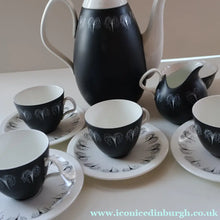 Load image into Gallery viewer, Fine 1950s FOLEY DOMINO Bone China Coffee Set. Designed by Hazel Thumpson
